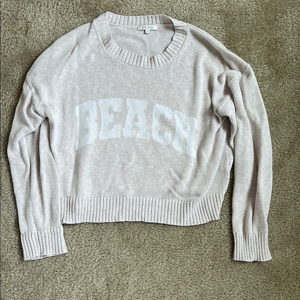 Z Supply Sunset Beach Sweater Size S
